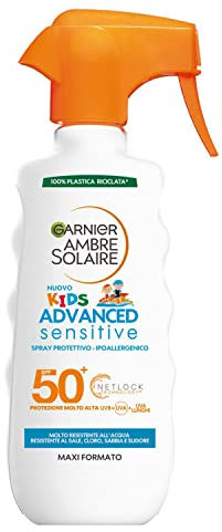 Garnier Latte Solare Protettivo Spray Bambini, 300 ml