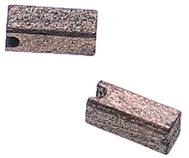vhbw 2x Kohlebürste 5 x 4 x 2 mm kompatibel mit Märklin 60760 | 60941, 60943, 60944 Lokomotive, Eisenbahn-Motoren