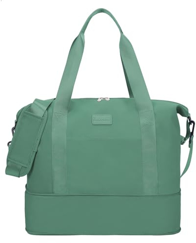 Hayayu Expandable Cabin Bag for Ryanair 40x30x20 for Easyjet 45x36x20 | Travel Hand Luggage Airplane Underseat Carry on Bags Weekend Overnight Bag for Women Men,Olive Green