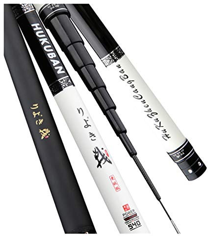 Angelrute Kohlefaser Hand Angelpol teleskopische Angelrute super licht hart 3,6 m / 3,9 m / 4,5m / 5,4 m / 6,3 m / 7,2 m / 8m / 9m / 10m Stream Rod (Color : White, Length : 8m)