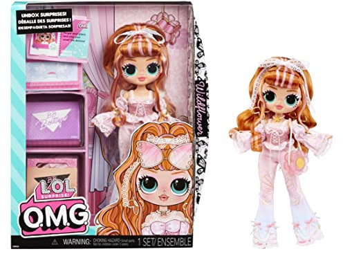 L.O.L. Surprise! OMG Modepuppe - WILDFLOWER - Mit Puppe, vielen Überraschungen und tollen Accessoires - ideal für Kinder ab 4 Jahren