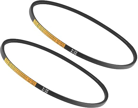 Kozelo 2pz A-39 Trasmissione Cinghia trapezoidale - Cinghia Trapezoidale [39- Interno Circonferenza] Cinghie Sezione A Gomma Drive Cintura Avvolta per Trasmissione Uso
