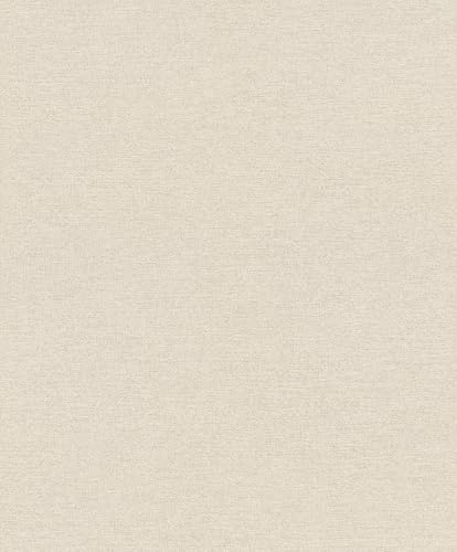 Rasch SCHÖNER WOHNEN-Kollektion Vliestapete LINEN 600353 in Beige - 10,05 m x 0,53 m