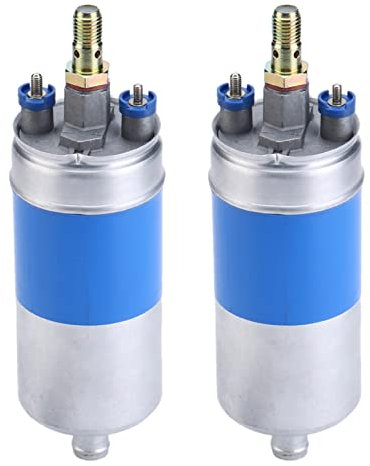 Uikdjgu 2X Elektrische Kraftstoff Pumpe mit Einbausätzen Passend für W123 W124 W126 für für 0580254910