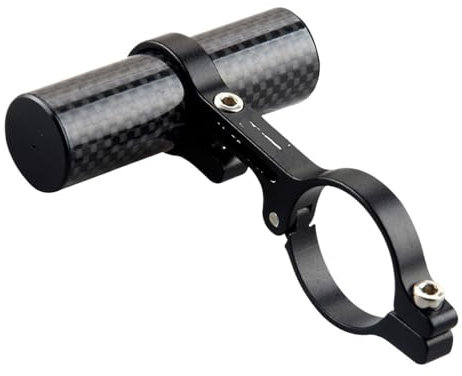 SynapSYA Carbon Fiber 31,8mm Fahrrad Lenker Extender Rohr Montieren Bike Radfahren Scheinwerfer Halterung Lampe Taschenlampe Halter Lenker VerläNgerung
