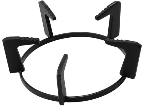 STOBAZA Support de Rechange pour Cuisinière à Gaz Grille de Cuisson à Gaz en Fonte Fabrication Artisanale Soignée Grille de Cuisson Non Professionnelle