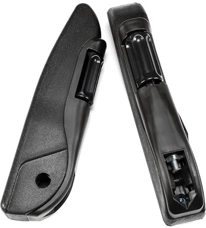 GEARMONSTER Paar Auto Sitzarmlehne 37cm Universal Auto Armstütze Verstellbare Armlehne für LKW PKW Wohnmobil Van