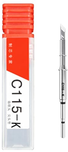 Panne à souder C210 C115 - Pointe de fer à souder pour GVM T210 GVM T115 - Accessoire de soudage professionnel