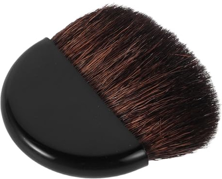 PACKOVE Small Blush Brush for Cheeks and Powder Foundation 5cm Nylon Hair Contour Makeup Brush for Precision Blending