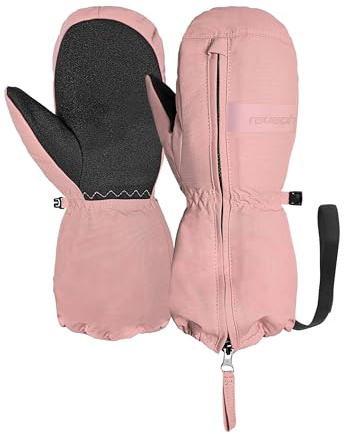 Reusch Winter-Fäustlinge für Babys & Kinder | warm & wasserabweisend | Reißverschluss für einfaches Anziehen, atmungsaktive Kinderhandschuhe für Alltag, Schnee & Outdoor, 1-6 Jahre, Moritz Mitten