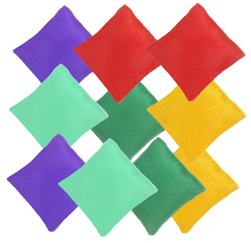 NOLITOY 10 Piezas Sacos de Nylon para Infantil Bolsa de Colores Sólidos Doble Antidesperdicio Juguetes para Carnaval y Actividades al Aire para Fiestas y Recreación