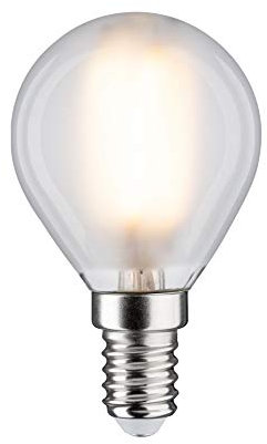 Paulmann 28632 LED Lampe Filament Tropfen 5W Klassik Leuchtmittel dimmbar Matt 2700K Warmweiß E14