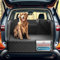 Walser Kofferraumschutz Hund - robuste 330g/qm Kofferraum Schutzmatte Hund - 100% wasserdicht - mit Seiten- und Ladekantenschutz - Hundedecke Auto Kofferraum universell anpassbar mit Organizer