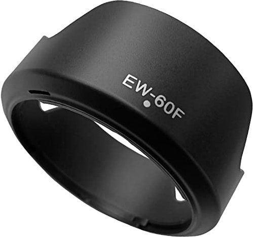 EW-60F Lens Hood for Canon EOS R7 RF-S 18-150mm F3.5-6.3 IS STM, EF-M 18-150mm f/3.5-6.3 IS STM,HUIPUXIANG 55mm Lens Hood for Canon EOS M5 M6