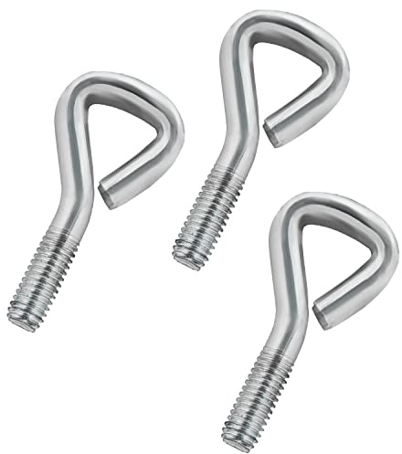 VEYLIN Eye Bolts,3 Pack Steel Screw for Christmas Tree Bracket