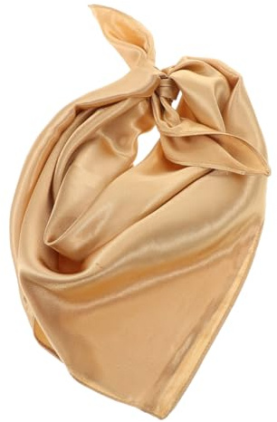 GALPADA 2 Stücke Zubehör Verpackung Frauen Farbe Mode Schal Goldene Dame