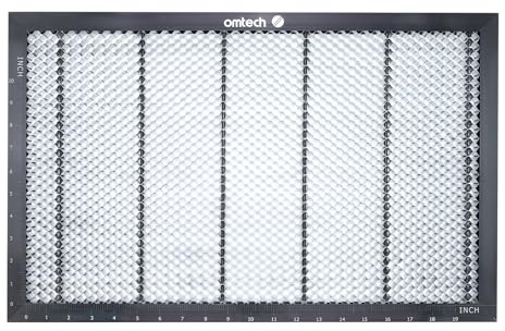 OMTech 50x30x2.1 cm Mesa de Trabajo de Nido de Abeja para Grabador Láser de CO2 Cama Láser de Nido de Abeja con Agujeros de 1cm(500 x 300 mm)