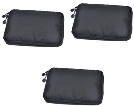 BESTonZON 3 Piezas 2 Auricular Accesorios Del Cargador Accesorios De Viaje Bolsa De Gadget Cable Dsl Caja De Electrónica Portátil Artilugio Cable Usb c Viajar Caja De Almacenaje Impermeable