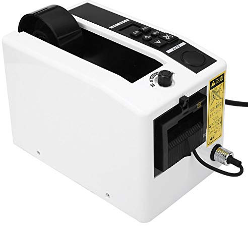 Tbest Büro-Klebebandabroller, Automatischer Klebebandabroller, Manueller/automatischer Elektrischer Klebebandschneider, Schneidemaschine (Tbestyqfgp2x4wo-12)