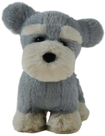 Qkbuza Plüschkissen für Hunde, Plüschtier für Hunde, Plüschtier für Hunde, 10,24 Zoll, weiches und niedliches Hundespielzeug, kreatives weiches Spielzeug in Tierform
