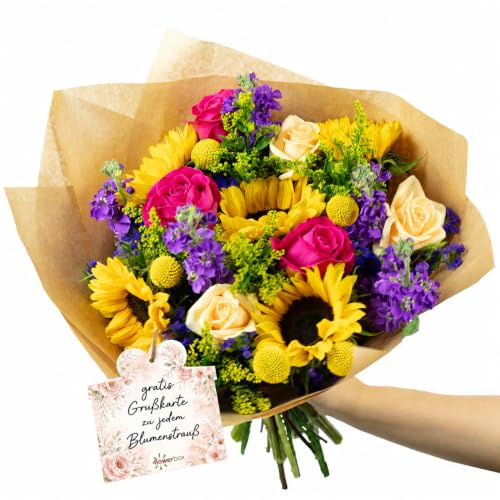 Blumenstrauß 'Endless Summer' - Größe XL - Stiellänge ca. 50 cm - Strauß frischer Blumen