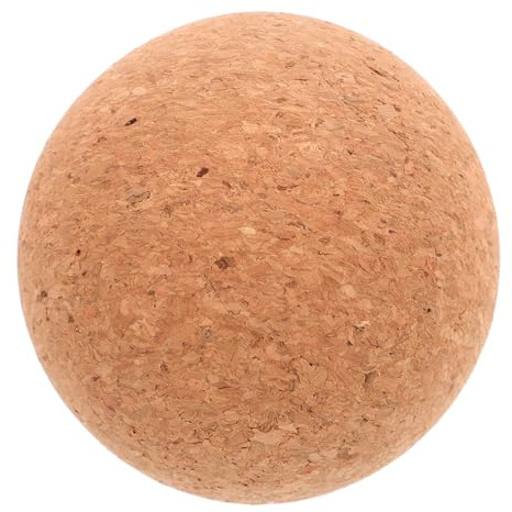 ARTSEWPLY Kork Massageball Hochdicht Faszienball für Rücken Nacken Muskelentspannung Umweltfreundlicher Massageball aus Kork zur Tiefengewebsmassage und Muskelermüdungslinderung
