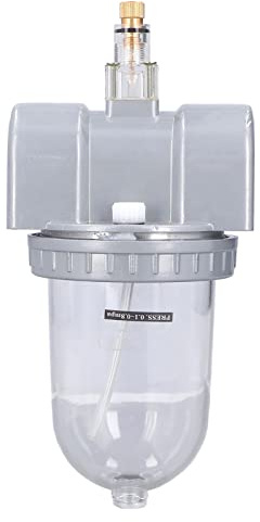 Baxnore Lubricador de compresor de aire Dispensador de aceite neumático de alto rendimiento Grado industrial premium para maquinaria de equipos de fábrica Aleación de aluminio resi (Q UI-50)