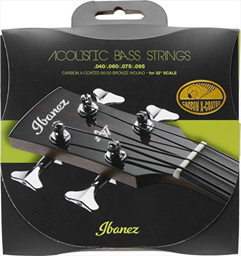 Ibanez Akustik Bass Carbon X-Coated Strings - für 32 Mensur - 040-095 80/20 Bronze - Bass Zubehör (IABS4XC32)