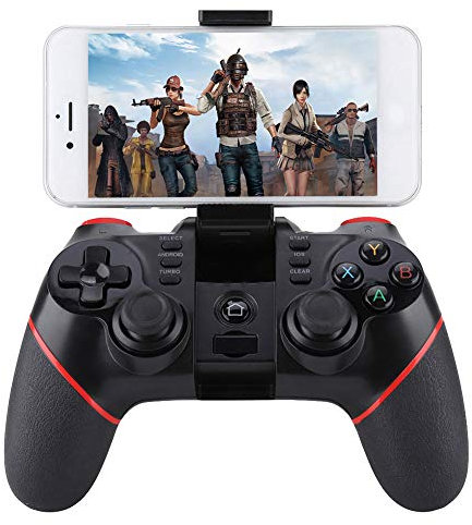 Annadue Gamepad Wireless Bluetooth 4.0 T6, Gamepad Cellulare, Joystick Controller di Gioco, Adatto per Smartphone/Tablet/Smart TV, Set-Top Box/PC per Console di Gioco