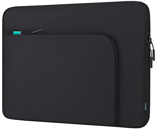 Lacdo Funda Protectora Portátiles para 13 New MacBook Air M5 A3449 2026, M4 A3240 2025/M3 A3113/M2 A2681/M1 A2337, 13 MacBook Neo A18 Pro A3404 2026, 13 iPad Pro M5/iPad Air M4 Borsa Bag, Negro