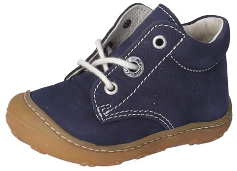 RICOSTA Mädchen und Jungen Stiefel Cory, Kinder Lauflernschuhe, Weite: Schmal, lose Einlage, terracare, Freizeit, schnürschuhe, See (170), 24 EU