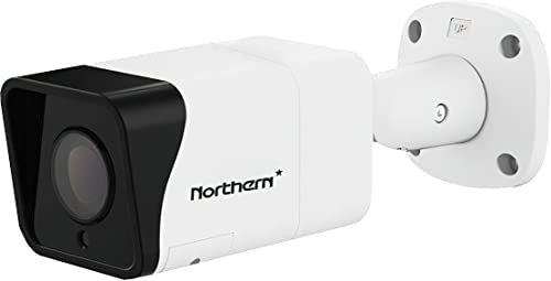 Northern Video N2IP4BSD N2 Series IP Outdoor IR Bullet Camera, 4MP IP, True WDR, POE, 2.8mm IR Lens, 100’ IR, IP67, SD Card Slot (Up to 256GB), Up to 2592 x 1520 Resolution, IP67 Weatherproof