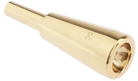 Harilla Trompetenmundstück 5C Silber/s Finish für Trompetenteile, Golden
