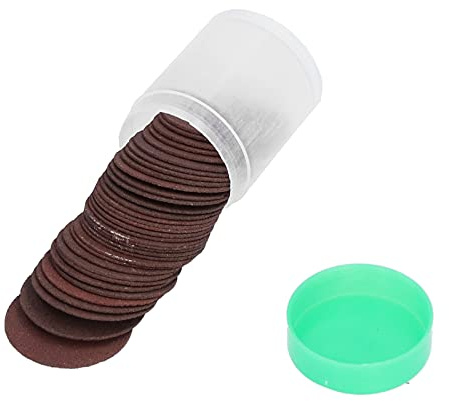 Kit de Discos de Corte de Resina, 36 Unidades, Marrón, para Amoladora Eléctrica, Corte de Metal y Plástico