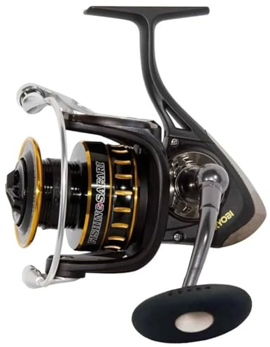 RYOBI Safari 8500 - Angelrolle, Rolle zum Meeresangeln, Meeresrolle für das Fischen im Salzwasser, Spinnrolle