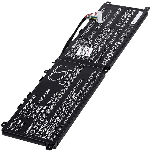 Batteria per laptop MSI Creator 15 A10sft-228it, 15,2 V, ai polimeri di litio