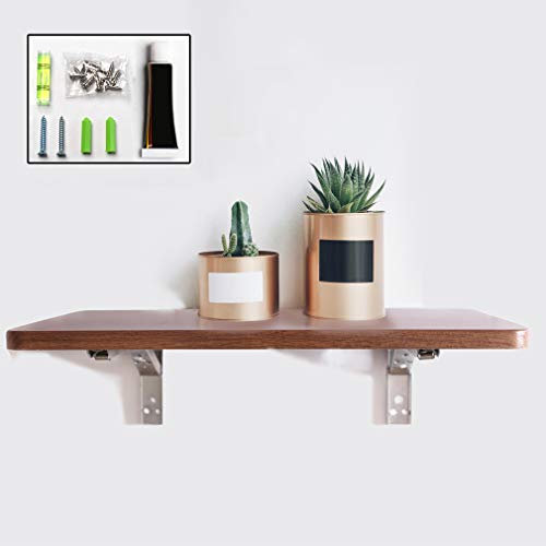wandklapptisch klapptisch Wand wandtisch klappbar, Schwimmender Klapptisch aus Holz zur Wandmontage, multifunktionaler Computertisch, Laptop, Tisch, Werkbank, Esstisch, perfekt für die Büro-