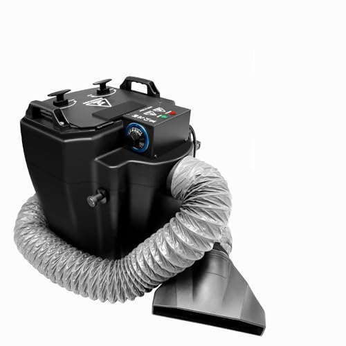 DEFNES Máquina profesional de niebla de hielo seco de 6000 W, máquina de niebla portátil para interiores y exteriores, fiestas, clubes (máquina de hielo seco de 6000 W)