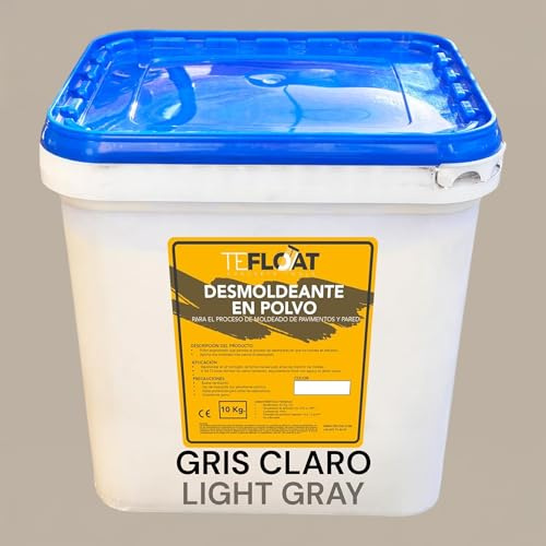 Polvere per calcestruzzo stampato 10 kg (grigio chiaro)
