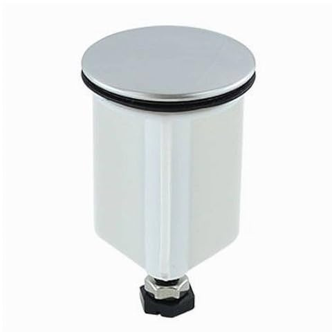 OISE ART STORE Trade Shop - Tappo Piletta Universale Scarico 38mm Ottone Lucido Bagno Lavabo Lavandino 52359 -