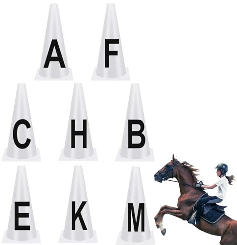 Dressur-Trainingshütchen, Hütchen Für Das Sporttraining, Wiederverwendbare Dressurhütchen Mit Buchstaben, Stapelbare Dressur-Trainingshütchen Mit Buchstaben, Mehrzweck-Trainingshütchen Für Reitsportl