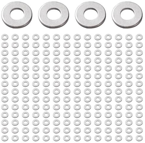YIXISI 200 Pezzi M2.5x6x0.5 mm Rondella Piana, Rondelle Piatte in Acciaio Inox 304, Rondella Piatta di Riparazione per Viti e Bulloni