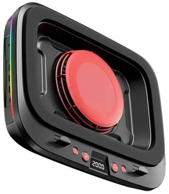 FL08 Laptop Cooling Stand 2400RPM Potente Fan Notebook Base di dissipazione del calore migliora i flussi d'aria ottimizzati e la durata