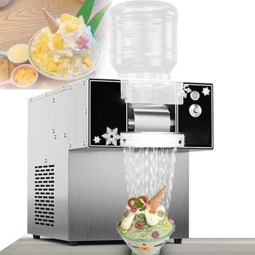 Macchina per ghiaccio a fiocchi di neve, macchina elettrica per ghiaccio tritato,macchina per ghiaccio a fiocchi per ristoranti, supermercati, Bar(60KG)