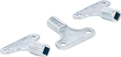 BGS Diy 50505 | Heizkörper-Entlüftungsschlüssel-Satz | 3-tlg.