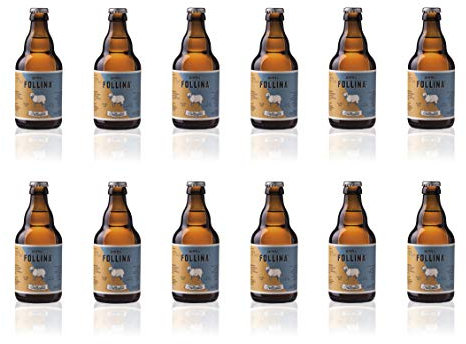 Birra Follina - la Follinetta - Birra Artigianale Belgian Saison non filtrata e non pastorizzata - 33cl - Gradazione Alcolica 5.0% - Prodotta in Italia (12)