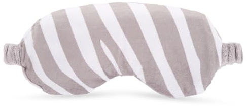 Level Deep Therapy Lavender Weighted Wheat Eye Masks - Microwaveable & Freezable - Soothing Heat Masks - Pain & Stress Relief - Migraines, Anxiety & Tension - Zebra Print