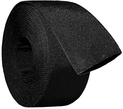 0.5 ID Nylon Protective Hose Sleeve, Nylon Protective Sleeve Nylon Protective Sheath Nylon Cable Cover for Welding Torch Hydraulic Hose, 25' Length, Black
