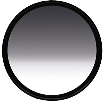 Dörr Digiline Grauverlaufsfilter, 2 Blendenstufen, ND 0,6X, aus stabilem Resin Material, farbneutraler Schraubfilter mit Frontgewinde (58 mm)