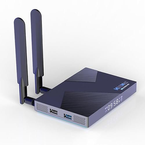 CHROX Android 12.0 TV Box,H96 MAX V58 8GB RAM 64GB ROM RK3588 Quad-Core 64Bit CPU Support Wifi6 Dual 2.4G/5.8G Wifi Ethernet BT5.0 8K HDR10 Ultra HD Smart Home Player Set Top Box,8GB+64GB